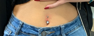 Piercing ombelico