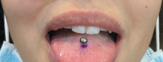 piercing lingua